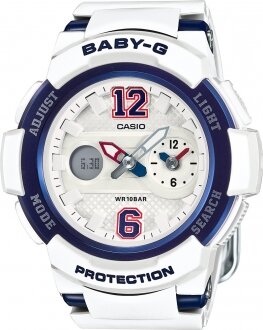 Casio Baby-G BGA-210-7B2DR Silikon / Beyaz / Lacivert Kol Saati kullananlar yorumlar